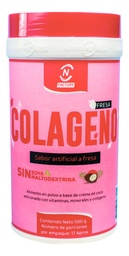 Colageno Hidrolizado Fresa 500g - g a $102