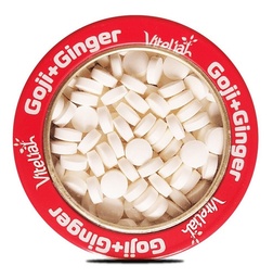[PRT60064] VITELIAH  MENTA GOJI Y GINGER  REDONDO ROJO X 35G VITELIAH